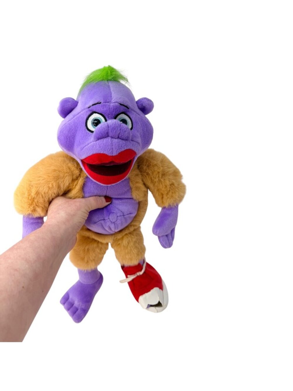 Jeff Dunham Peanut Plush Doll 16" Ventriloquist Puppet Character Red Shoe